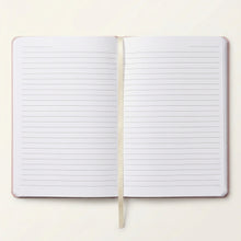 Load image into Gallery viewer, Champagne Pink Personalised A5 PU Leather Journal Notebook
