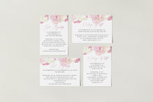 Load image into Gallery viewer, Charlotte Floral Wedding Invitation Suite