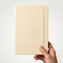 Load image into Gallery viewer, Buttercream Personalised A5 PU Leather Journal Notebook