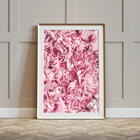 Pink Carnations Printable Wall Art
