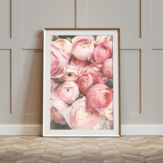 Pink Peonies Printable Wall Art