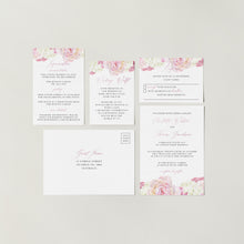 Load image into Gallery viewer, Charlotte Floral Wedding Invitation Suite
