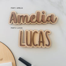 Load image into Gallery viewer, Custom Kids' First day of Kindergarten or School Arch Wooden sign - interchangeable name
