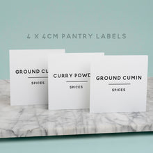 Load image into Gallery viewer, Custom Minimalist Container Labels Square
